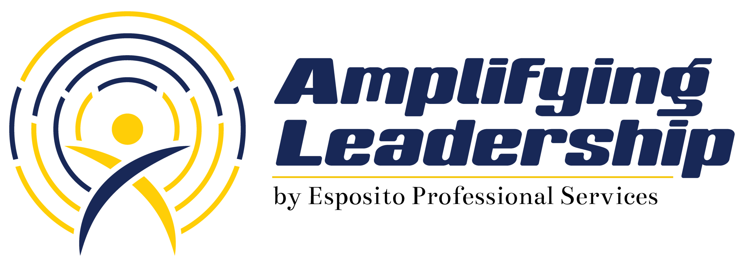 Amplifying Leadership Michael Esposito logo transp blue